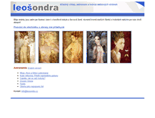 Tablet Screenshot of leosondra.cz